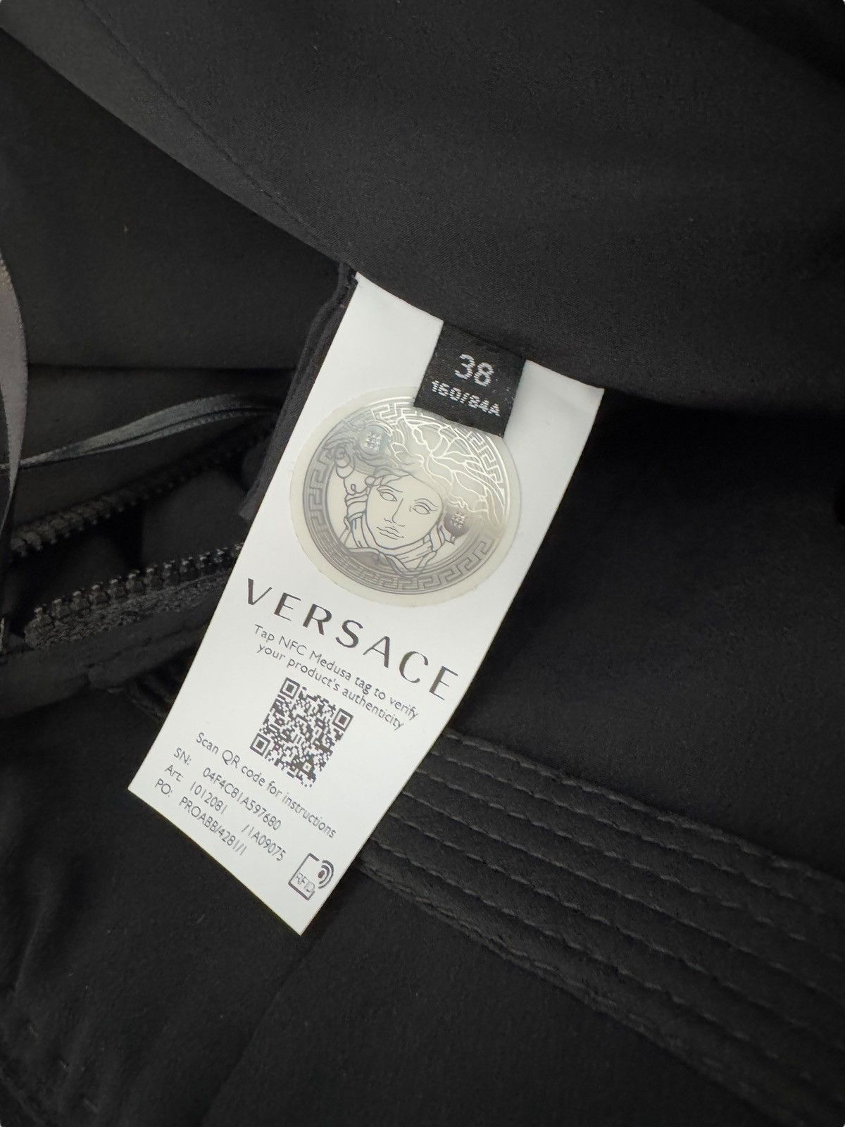 Versace Versace Medusa ’95 Black Mini Dress NWT Size XS / US 0-2 / IT 36-38 - 10 Thumbnail