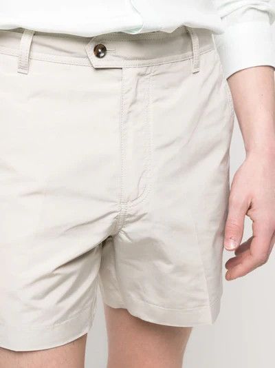 Tom Ford o1loc1c0724 TFP260 Faille Short in Whtie Size US 31 - 2 Thumbnail