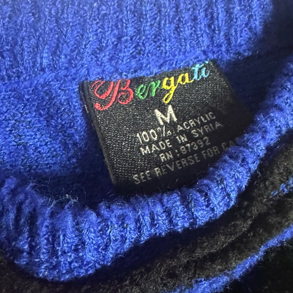 Coogi Vintage Bergati Mens Coogi Style Knit Sweater Sz Medium Size US M / EU 48-50 / 2 - 3 Thumbnail