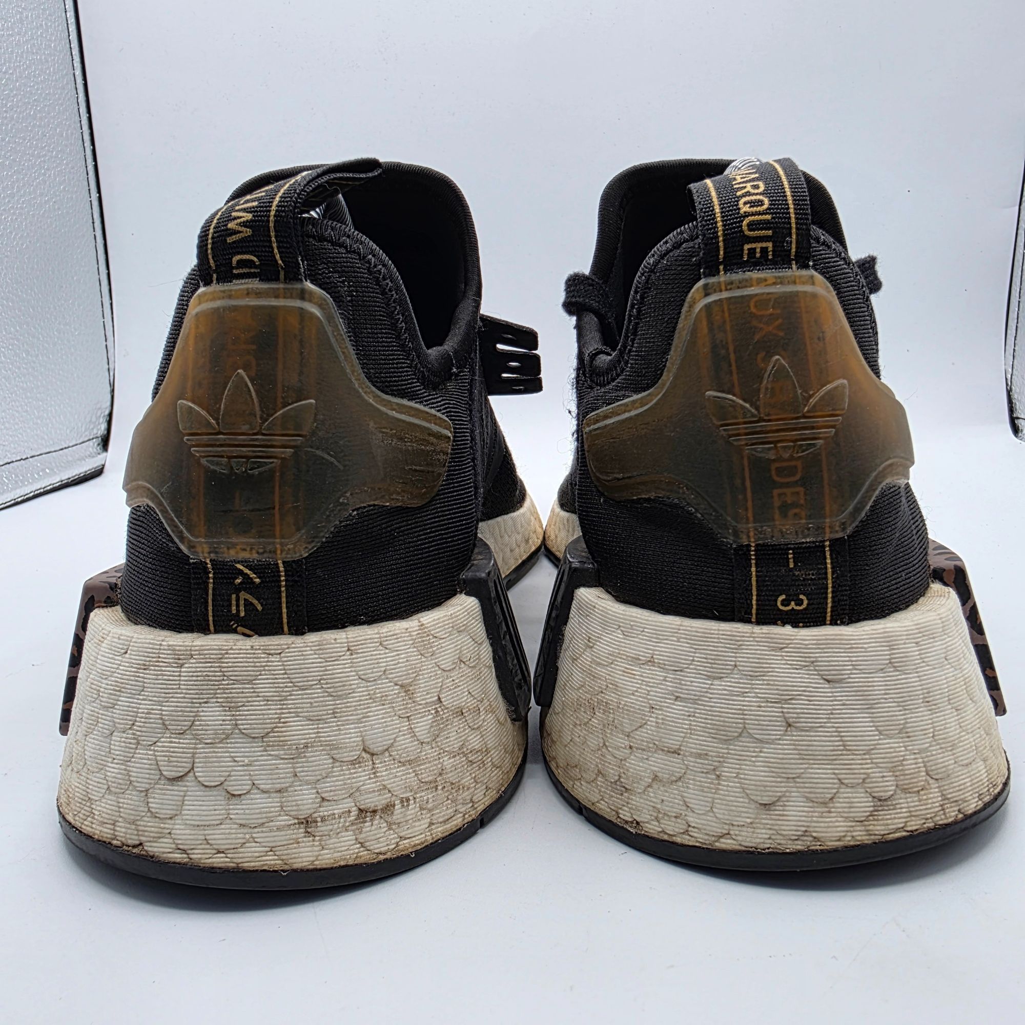 Adidas adidas NMD_R1 Womens Size 8.5 Black Leopard Shoes Athletic W Size US 8.5 / IT 38.5 - 5 Thumbnail