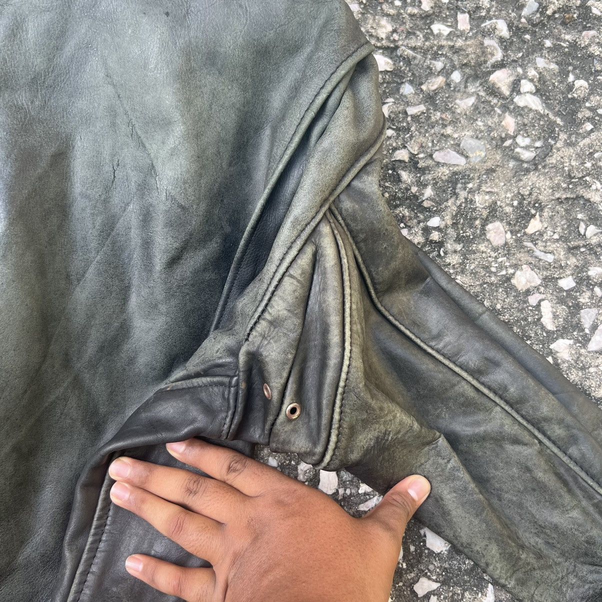 Schott “VINTAGE” SCHOTT BLACK LEATHER JACKET Size US M / EU 48-50 / 2 - 9 Thumbnail