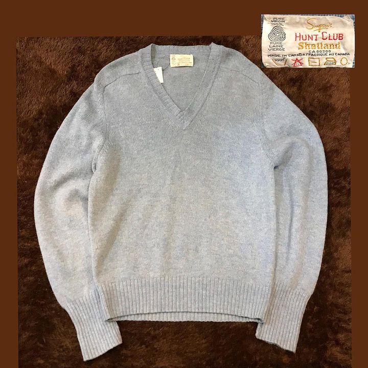 Vintage 1960s vintage Simpsons Hunt Club Using Shetland native Size US L / EU 52-54 / 3 - 1 Thumbnail