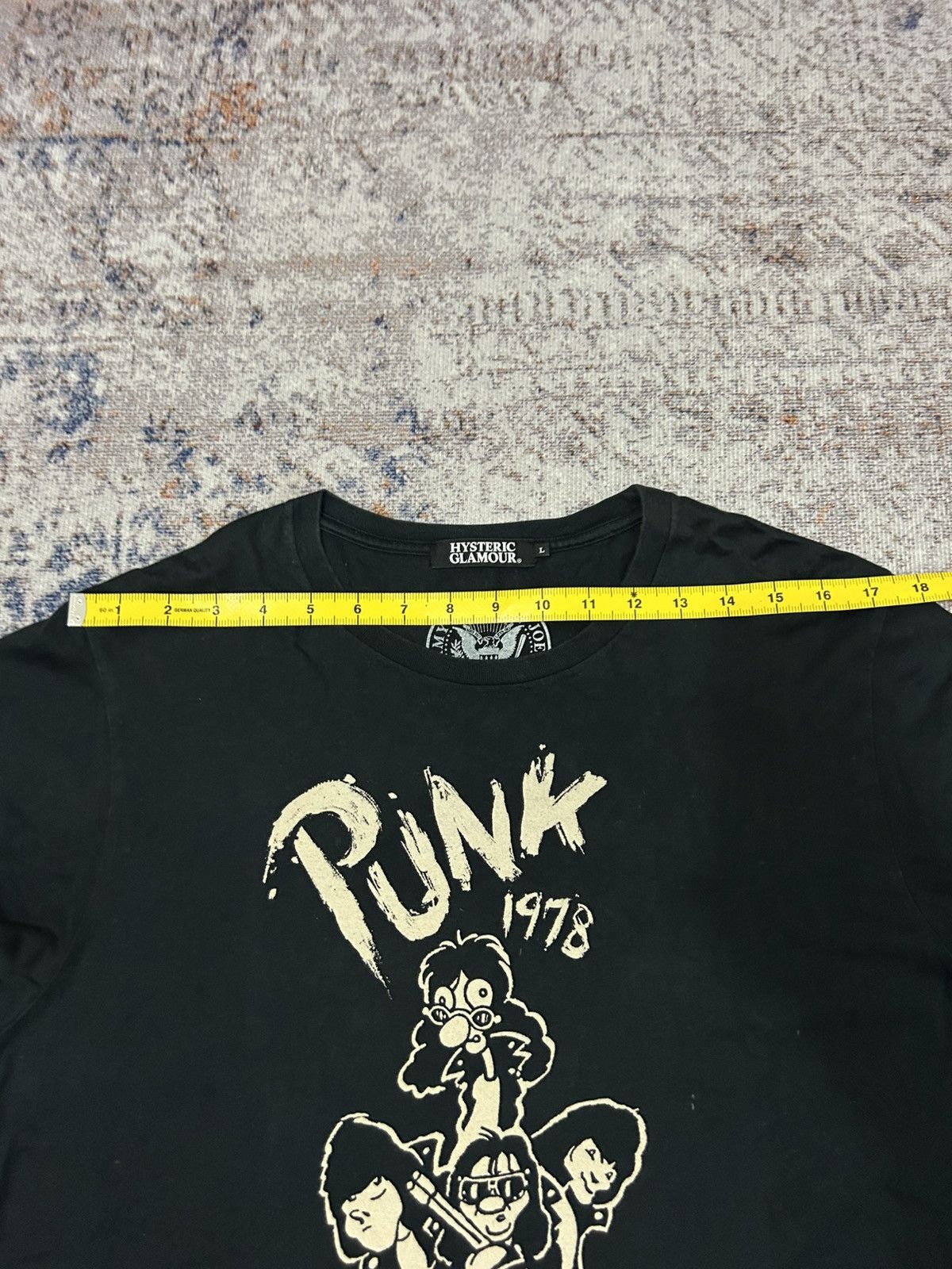 Hysteric Glamour X Ramones Punk 1978 Long Sleve