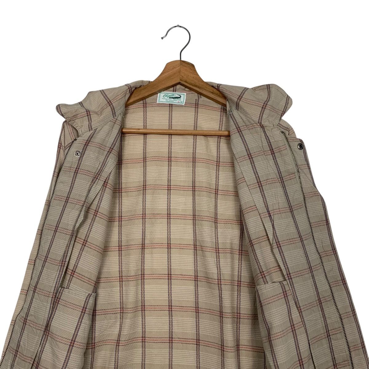 Japanese Brand Vintage 90’s CROCODILE Checked Casual Jacket #2833-C128 Size US M / EU 48-50 / 2 - 13 Thumbnail