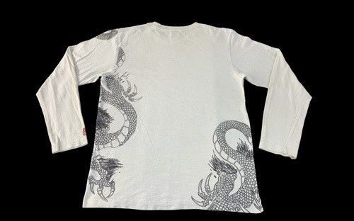 Japanese Brand Vtg Japanese Sukajan Dragon Tatoo Longsleeve Crewneck Tee Size US L / EU 52-54 / 3 - 2 Thumbnail