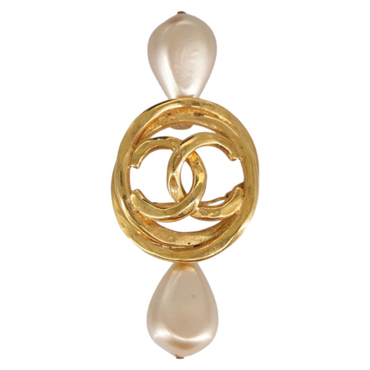 Chanel Chanel CC Coco Brooch Metal with Faux Pearls and Crystals Size ONE SIZE - 1 Thumbnail