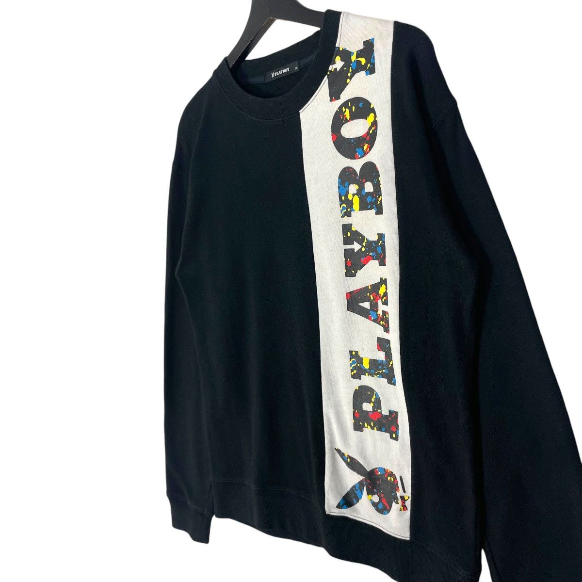 Playboy Vintage Playboy Spell Out Crewneck Sweatshirt Rainbow Wash Size US S / EU 44-46 / 1 - 3 Thumbnail