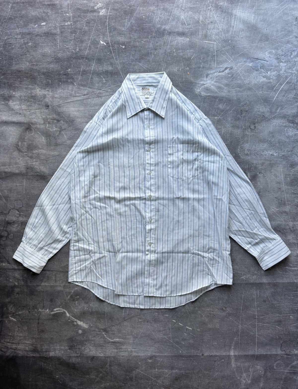 Vintage Vintage Montgomery Ward Button-down Long-sleeve Shirt (L) Size US L / EU 52-54 / 3 - 1 Thumbnail