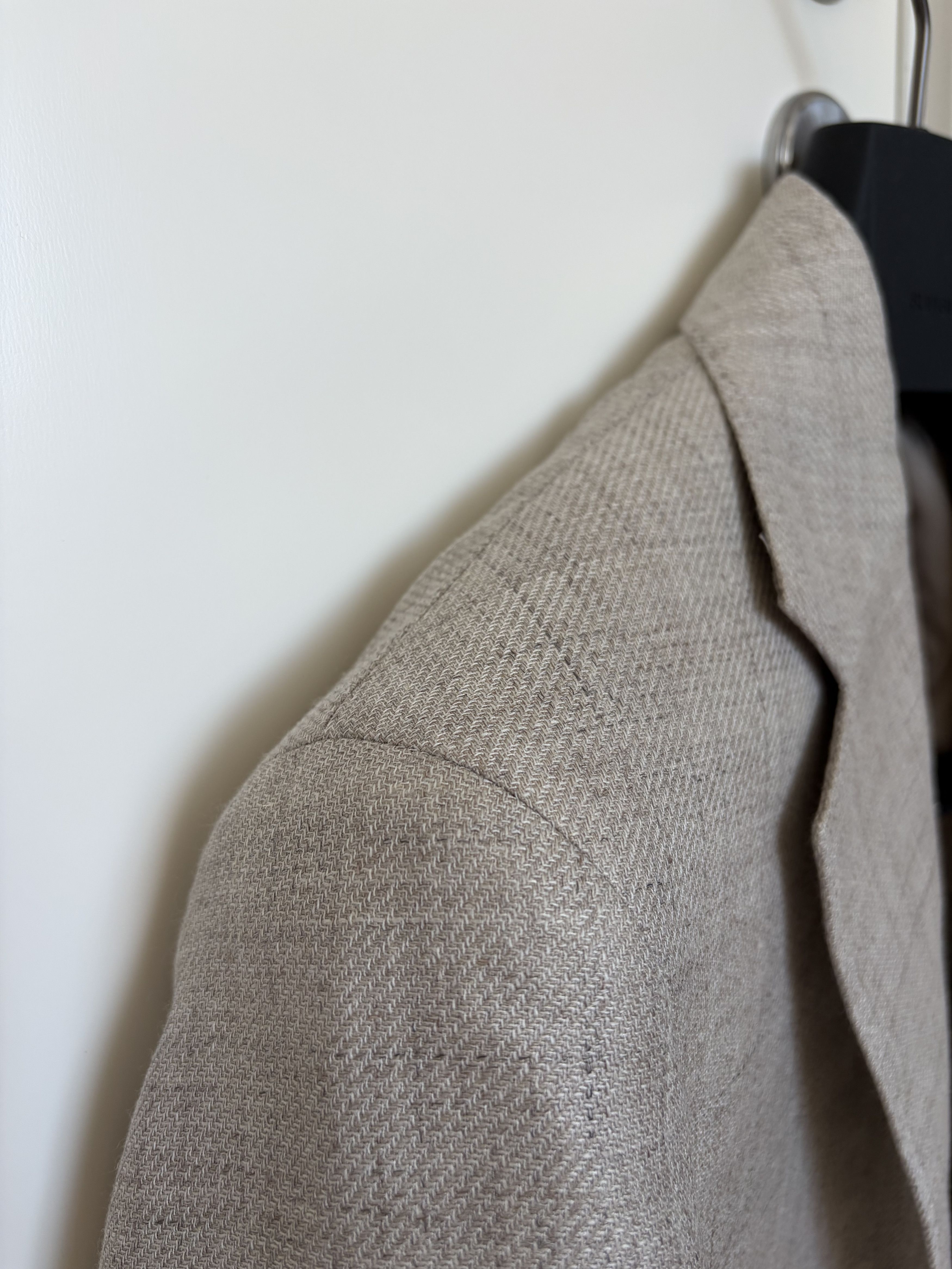Other NWT Studio 73 beige Loro Piana jacket, size 38R\EU48 Size 38R - 2 Thumbnail