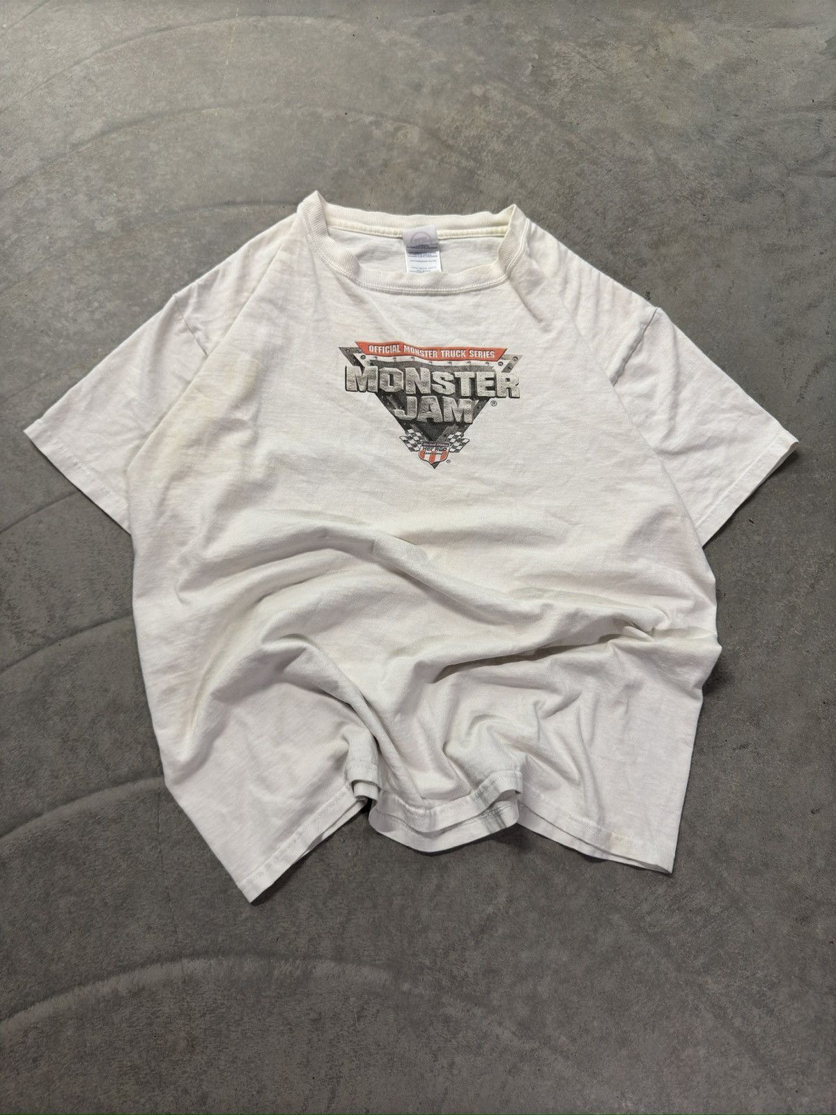 Designer × Vintage 2000s vintage monster jam world tour tshirt Size US L / EU 52-54 / 3 - 1 Thumbnail