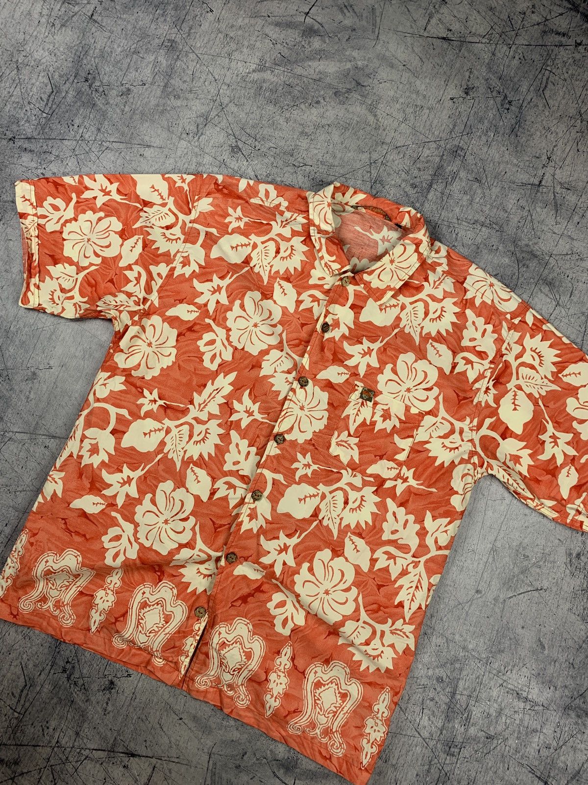 Quiksilver Vintage Y2K Quiksilver Hawaiian Floral Shirt Men’s Size XL Size US XL / EU 56 / 4 - 6 Thumbnail
