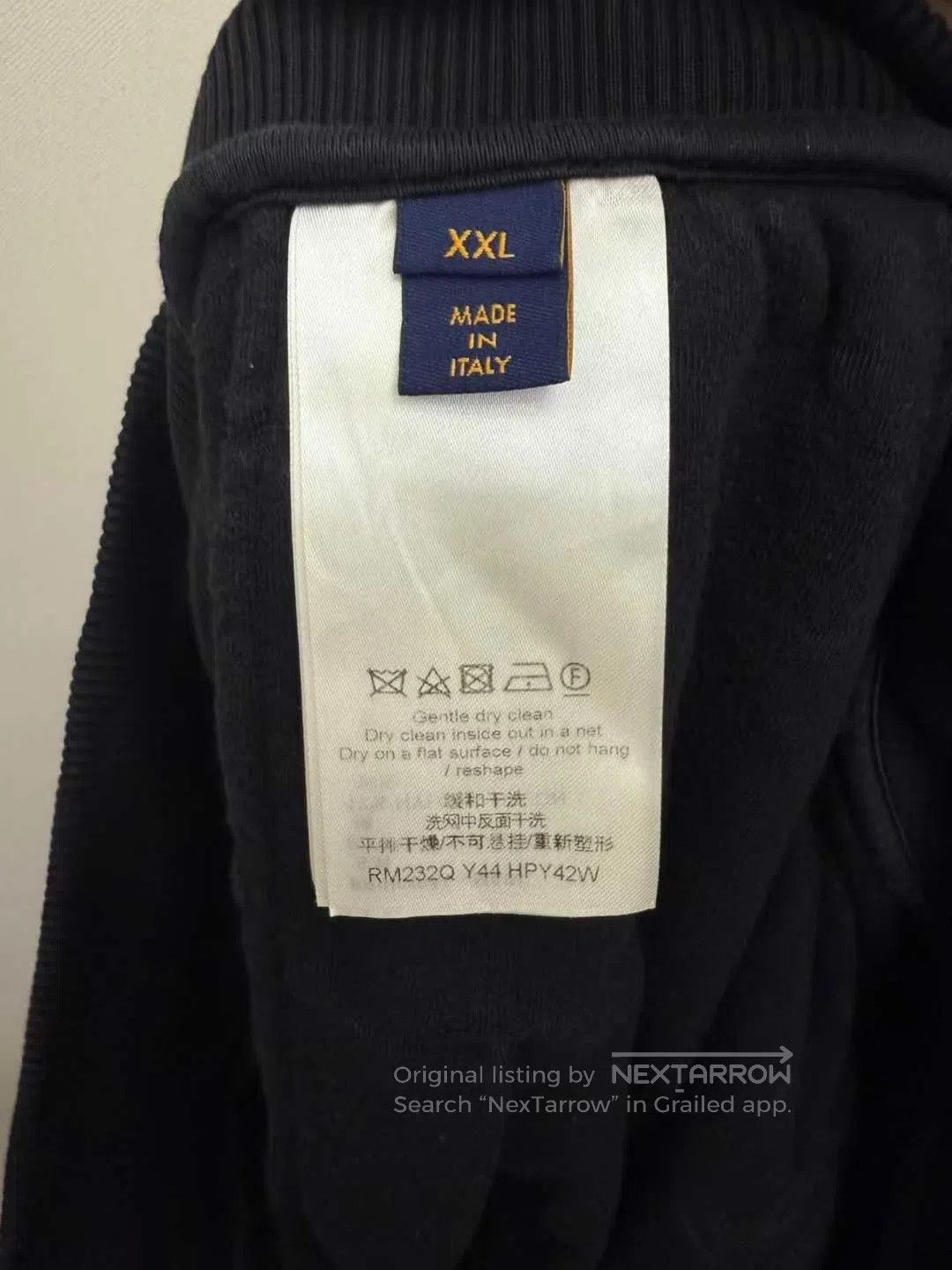 Louis Vuitton Louis Vuitton size XXL Black Towel Full Logo Short Pants| Size US 27 - 3 Thumbnail