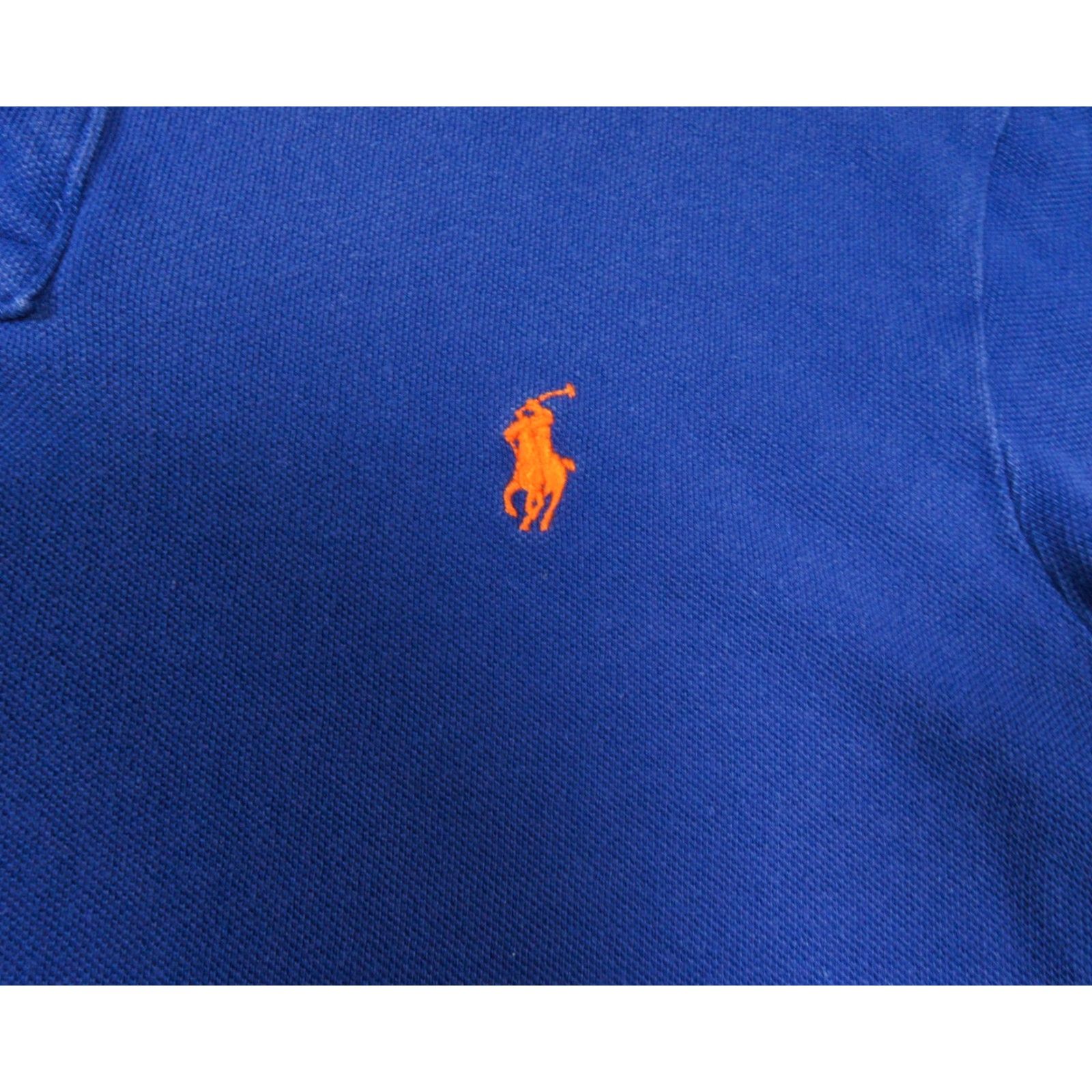 Polo Ralph Lauren VINTAGE Polo Ralph Lauren Shirt Mens Medium Blue Short Sleeve Custom Fit Preppy Pony Size US M / EU 48-50 / 2 - 3 Thumbnail
