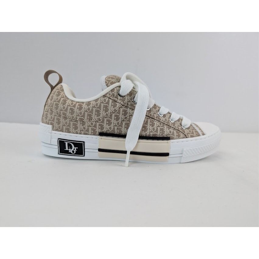 Dior o1rshd1 Skater Canvas Sneaker in Beige Size US 8 / EU 41 - 4 Thumbnail