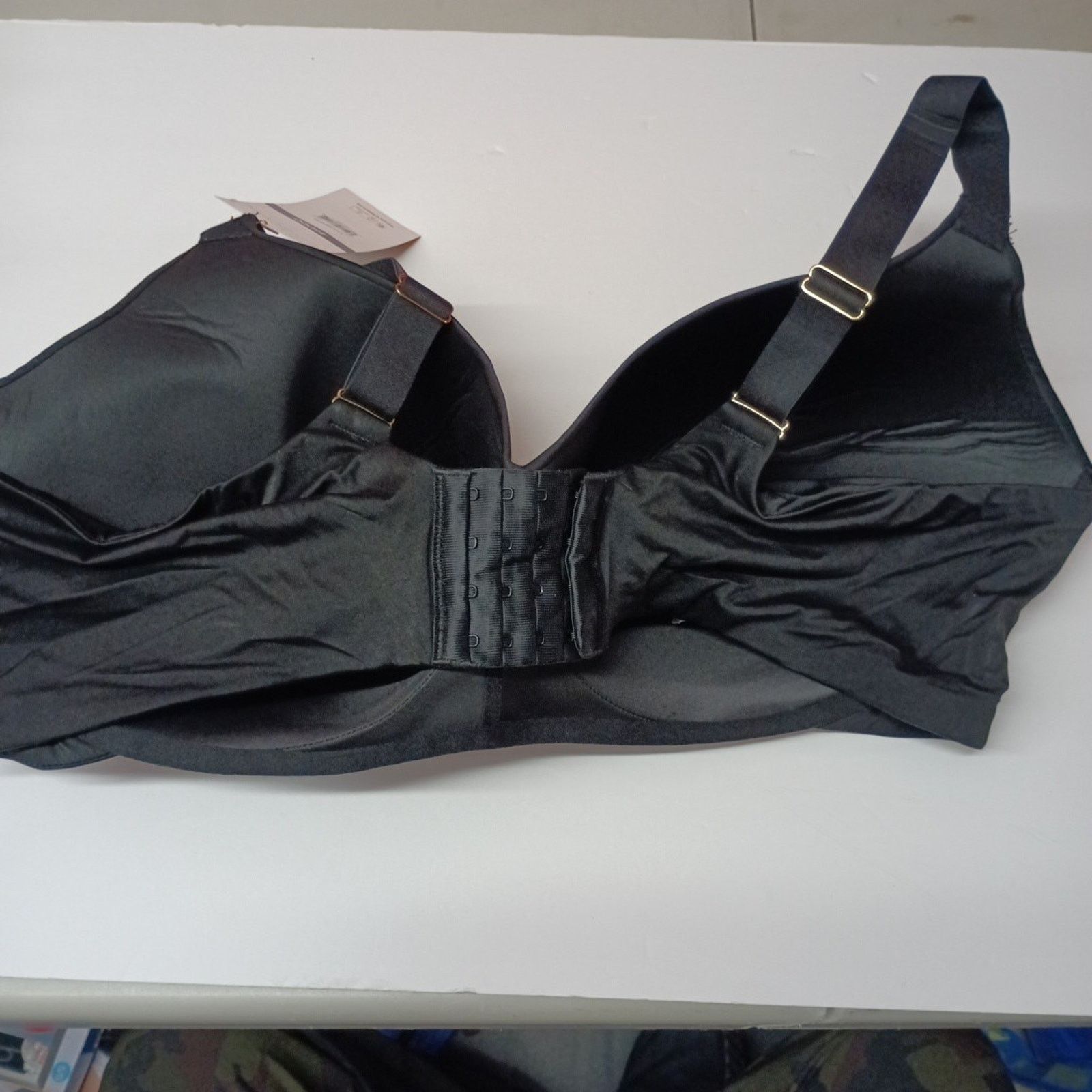 Other Joyspun Wirefree Bra Womens Plus Size 46DDD Black Super Soft Size ONE SIZE - 3 Thumbnail