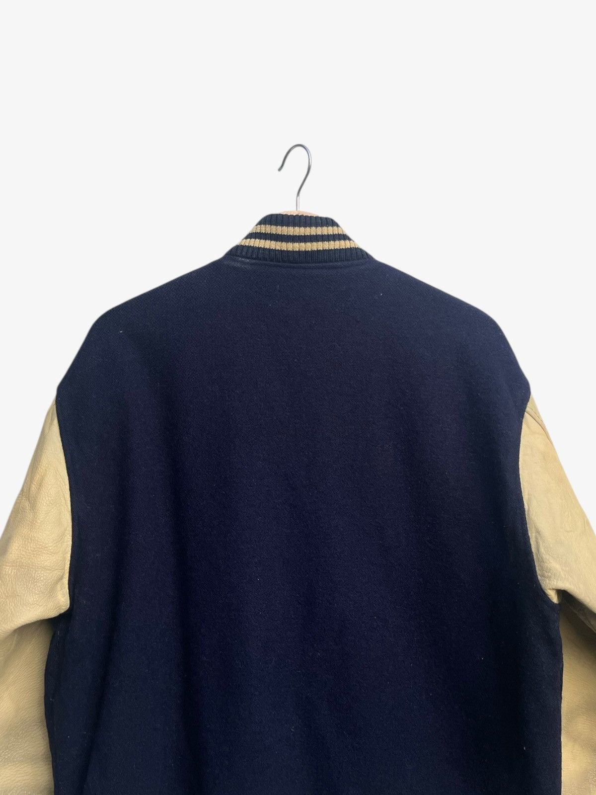 Vintage 90s Harvard Wool Letterman Jacket Leather Sleeves Size US L / EU 52-54 / 3 - 12 Thumbnail