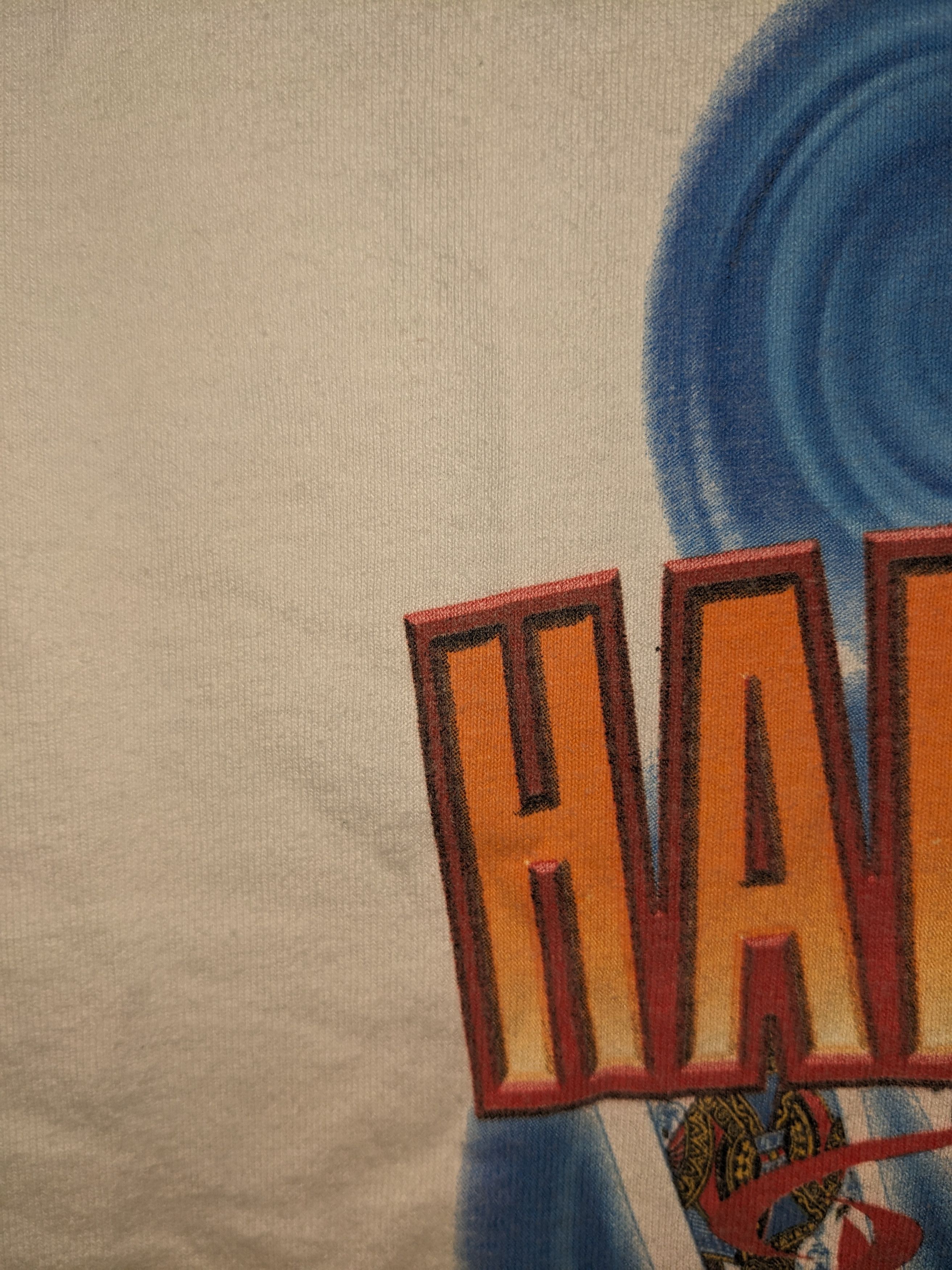 Hard Rock Cafe × Vintage Vintage 90s Hard Rock Cafe Atlantic City White Large T-Shirt Size US L / EU 52-54 / 3 - 3 Thumbnail