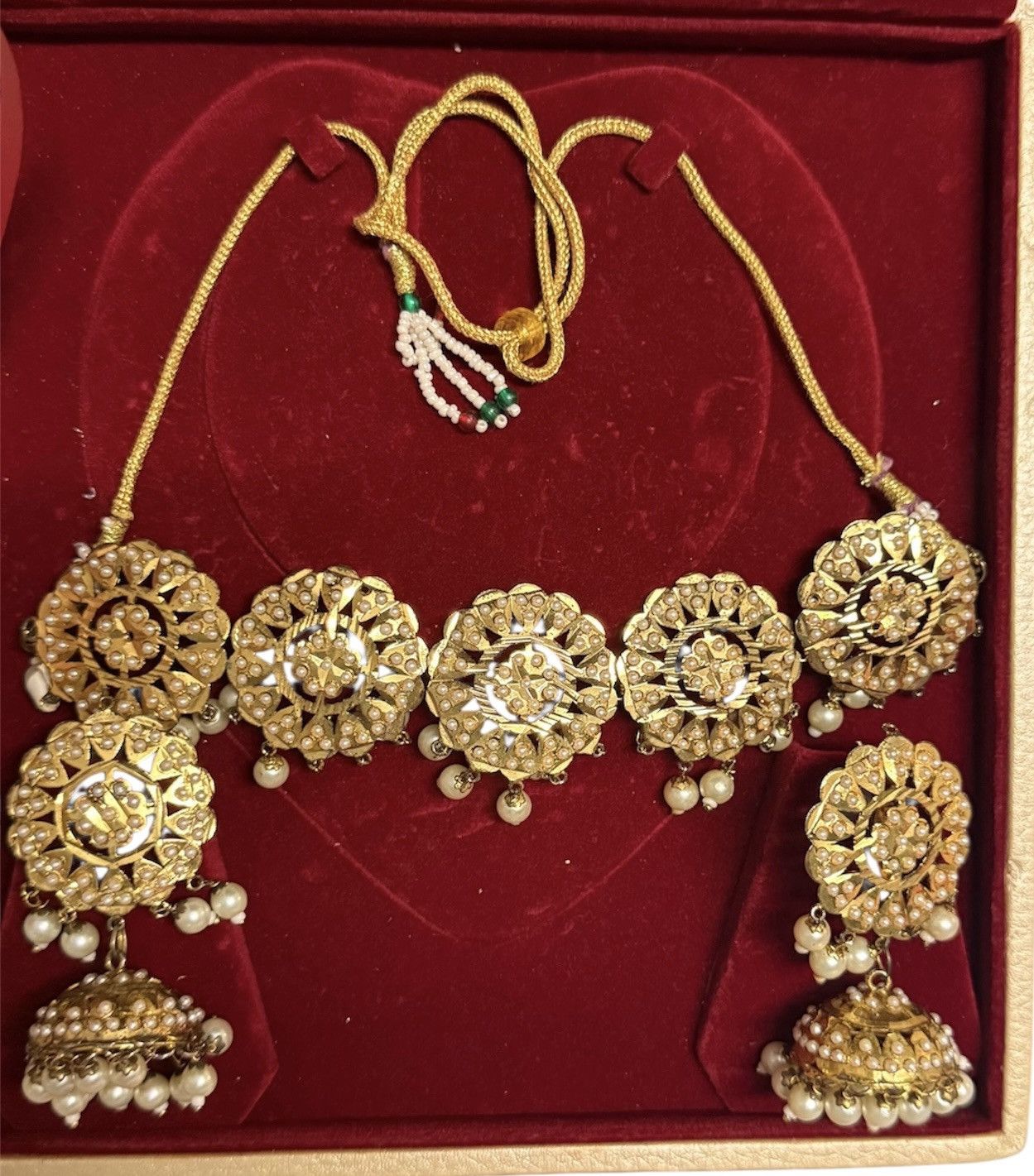 Other Regal Kundan Gold-Plated Choker Set Size ONE SIZE - 5 Thumbnail