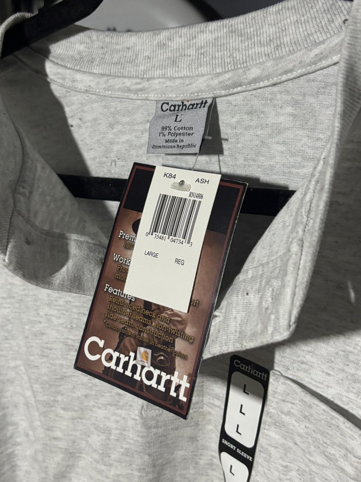 Carhartt × Vintage Vintage Y2K Carhartt Pocket tee with tags Size US L / EU 52-54 / 3 - 2 Thumbnail