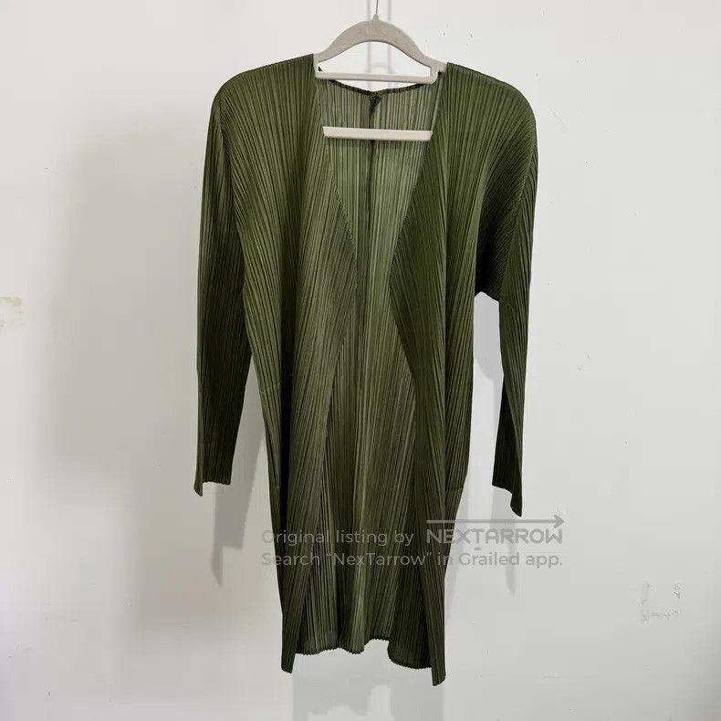 Issey Miyake Issey Miyake Green Coat Size M / US 6-8 / IT 42-44 - 1 Thumbnail