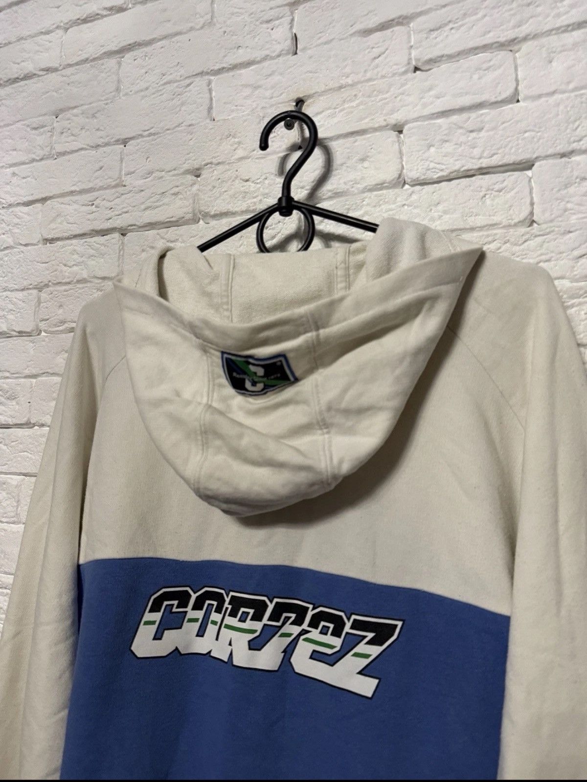 Nike Vintage Nike Cor72Z Full Zip Hoodie Cortez Huge Logo Sz L Size US L / EU 52-54 / 3 - 8 Thumbnail