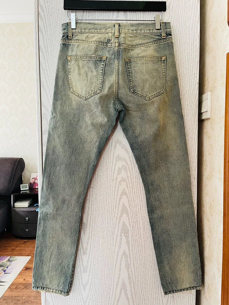 Saint Laurent Paris Saint Laurent Paris 16ss show jeans with holes in them jea Size US 29 - 4 Thumbnail