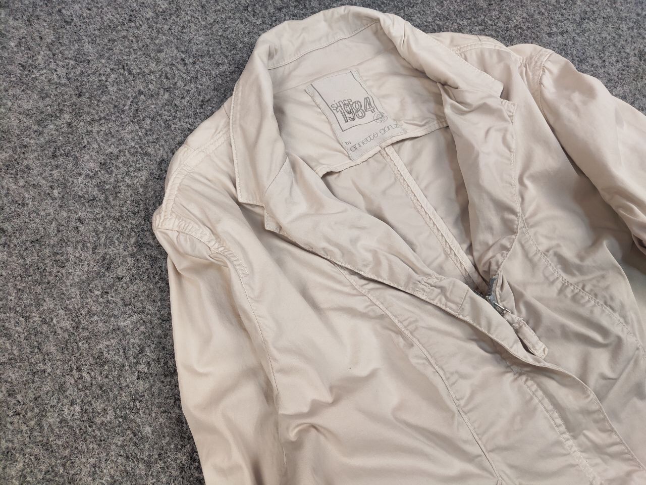 Annette Gortz Vintage Annette Gortz Cotton Light Blazer Zip Jacket Size M / US 6-8 / IT 42-44 - 7 Thumbnail