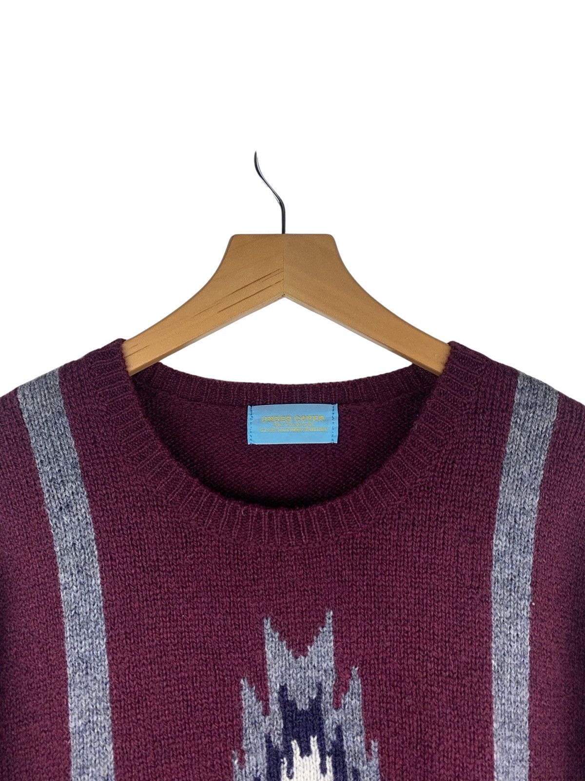 Undercover AW97 Wool Knit Sweater Size US L / EU 52-54 / 3 - 2 Thumbnail