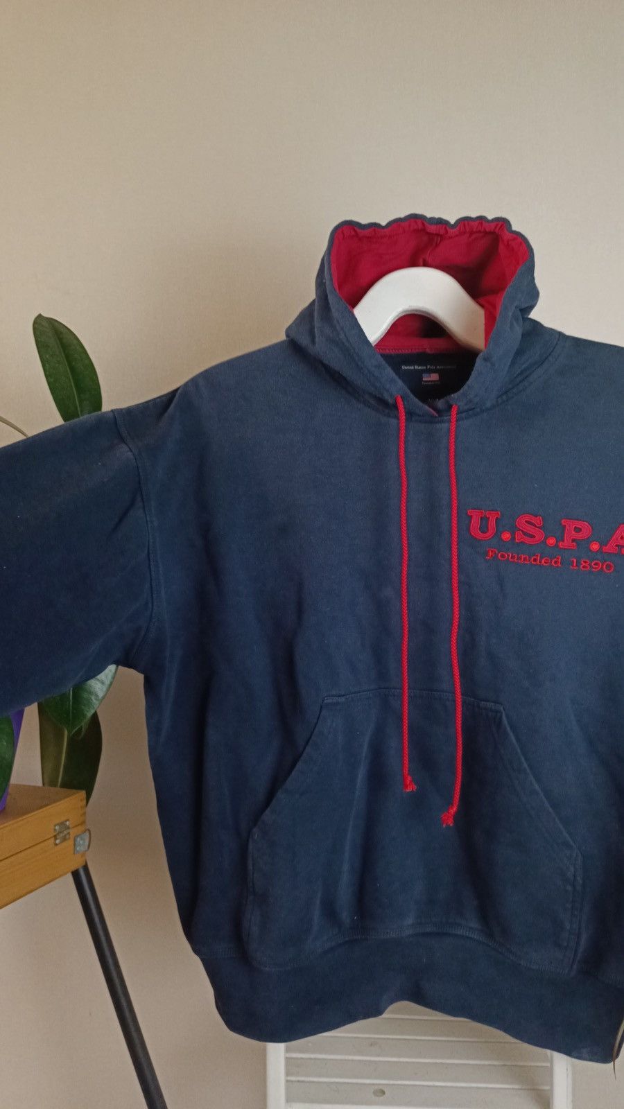 Japanese Brand × Vintage USPA Y2K vintage Oversized Hoodie Size US M / EU 48-50 / 2 - 2 Thumbnail
