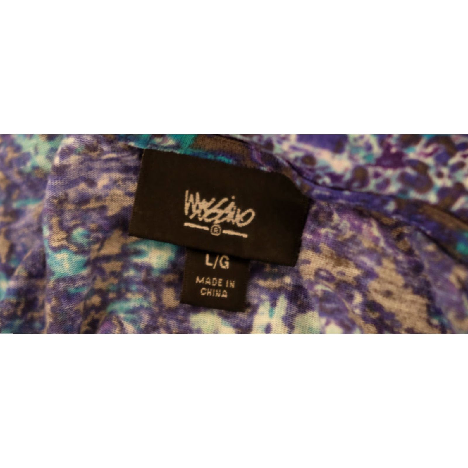 Mossimo Mossimo Sleeveless Top Cowl Neck 100% Rayon Super Soft Women's L Multicolor Shirt Adult Womens Blouse Casual Modern 21'' 23'' (H79-22) Size L / US 10 / IT 46 - 7 Thumbnail