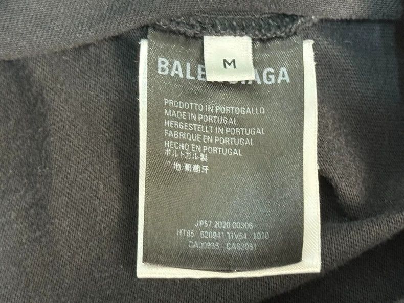 Balenciaga Balenciaga SS21 Letter Logo Printed Casual Short Sleeve T- Size US M / EU 48-50 / 2 - 5 Thumbnail