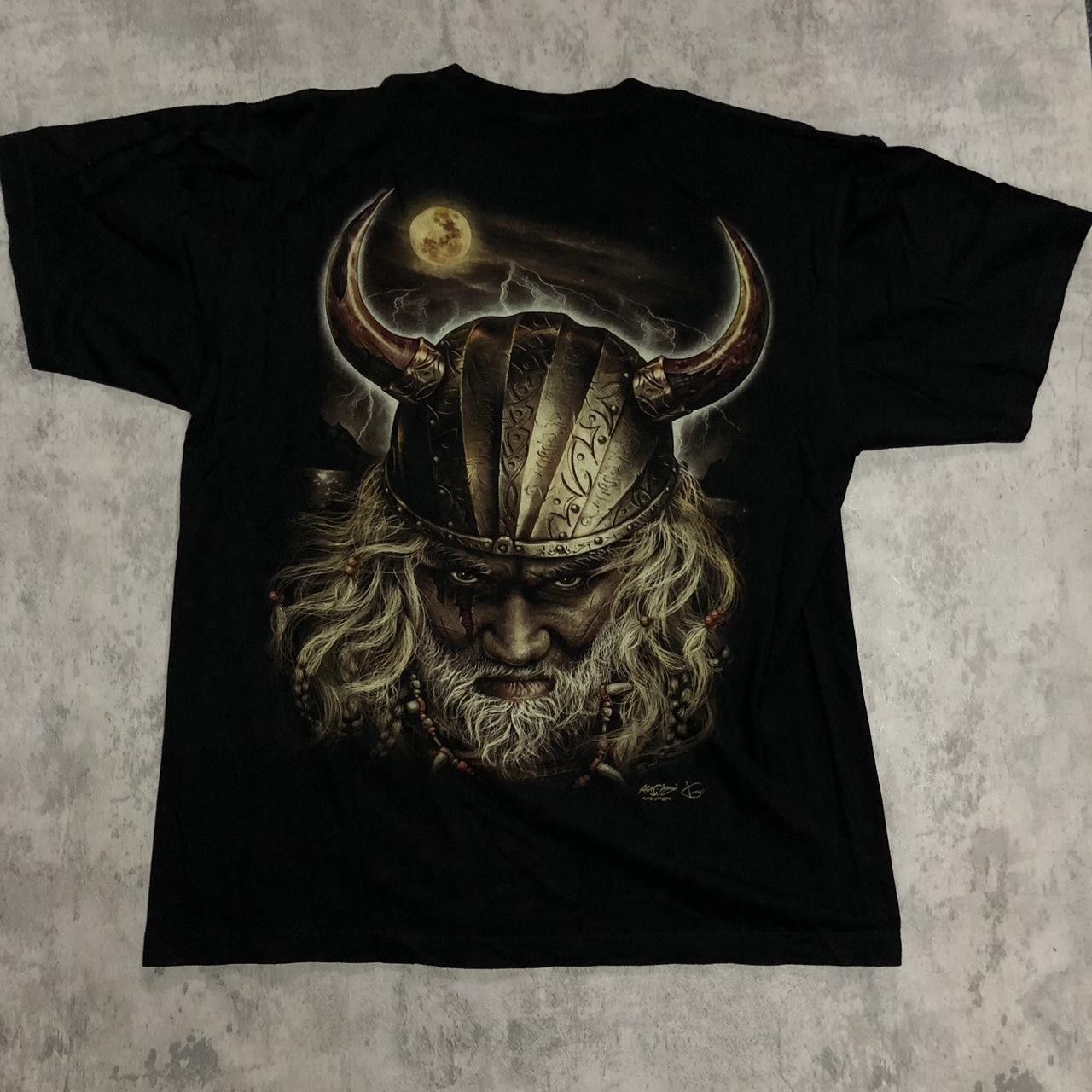 Other Black Viking graphic tee #goth #grunge Size US L / EU 52-54 / 3 - 3 Thumbnail