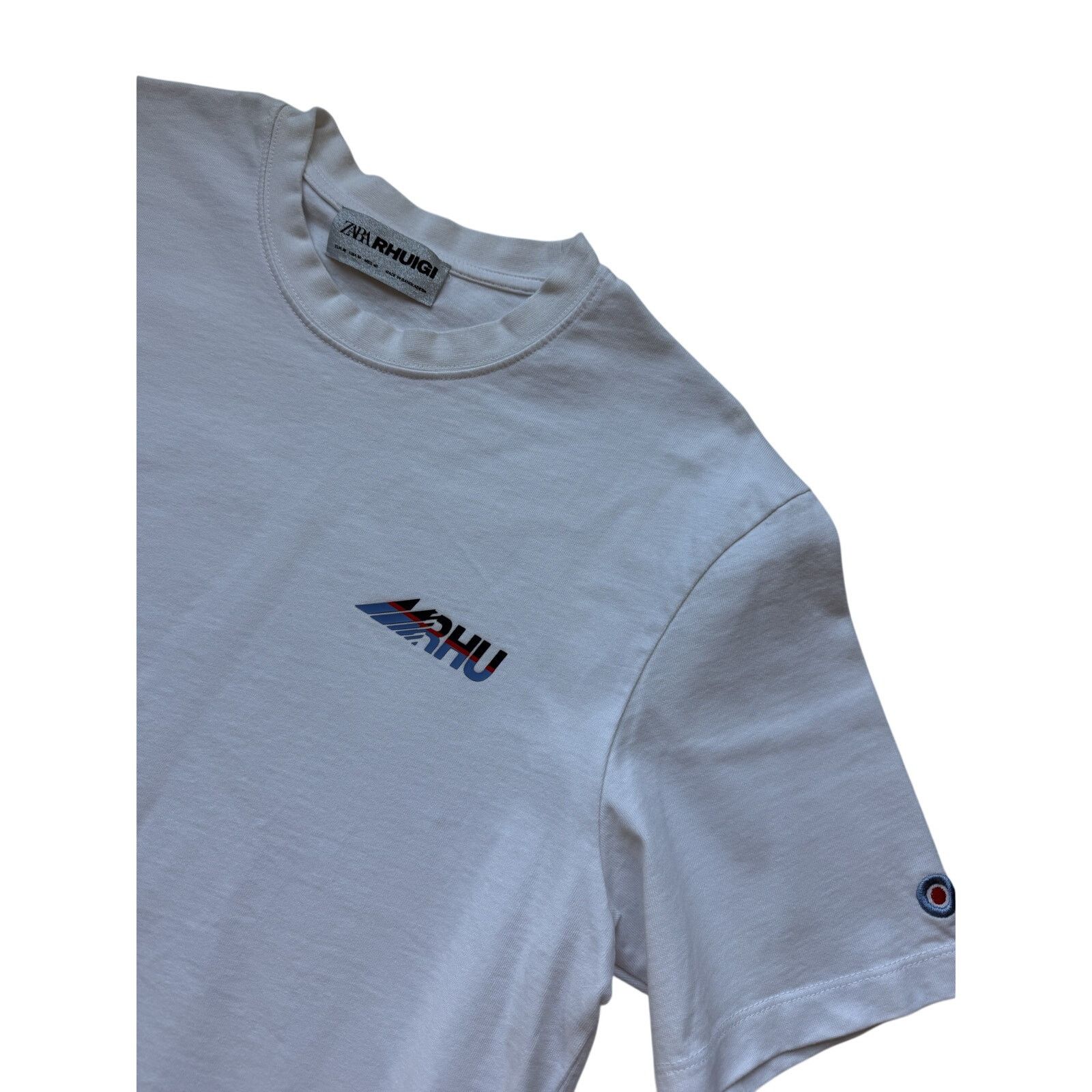 Zara Zara x Rhuigi RHU White Heavy Cotton Short Sleeve Tee Size US M / EU 48-50 / 2 - 2 Thumbnail