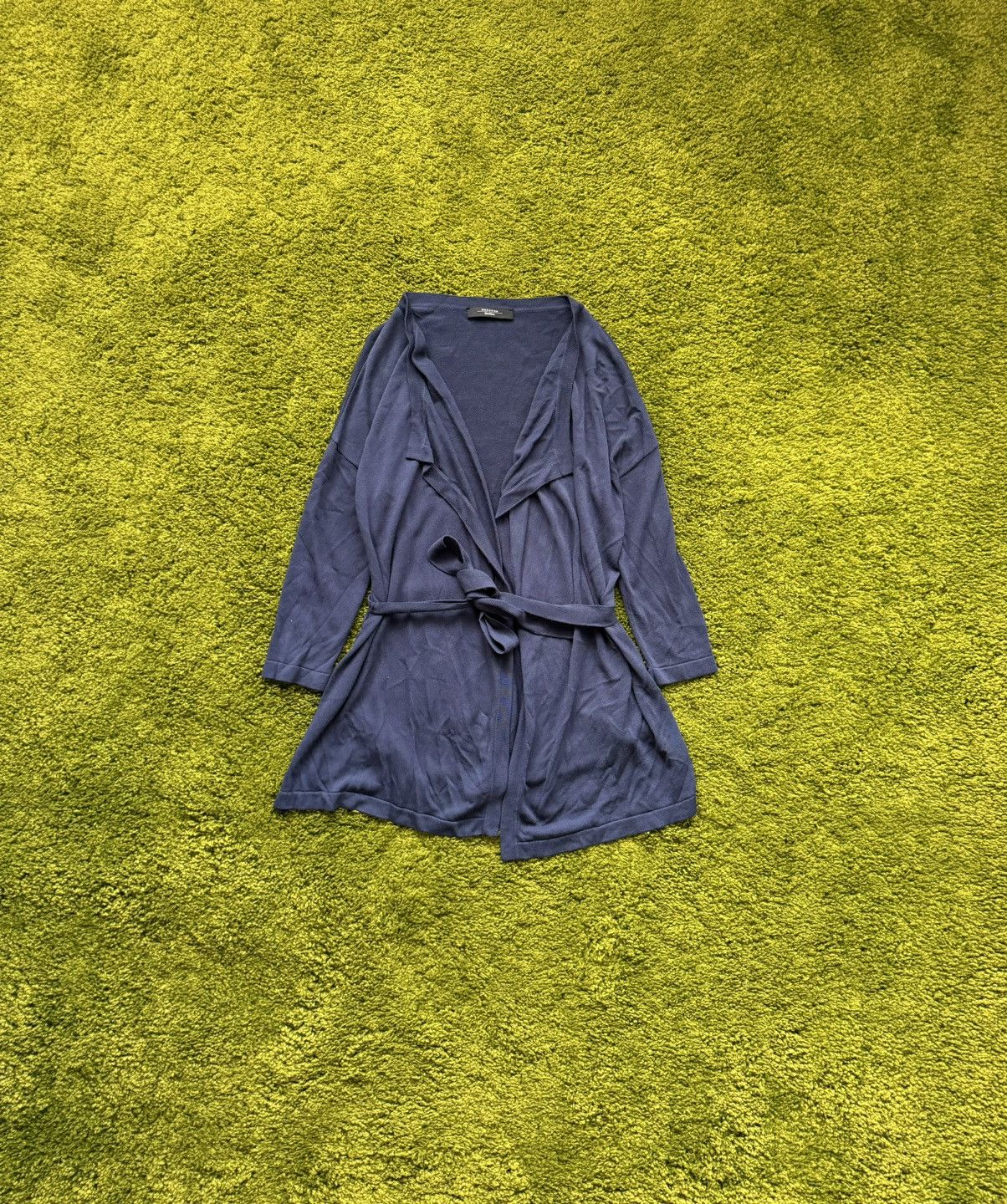 Designer × Max Mara × Weekend Max Mara Max Mara Weekend belted cardigan sweater Size S / US 4 / IT 40 - 1 Thumbnail
