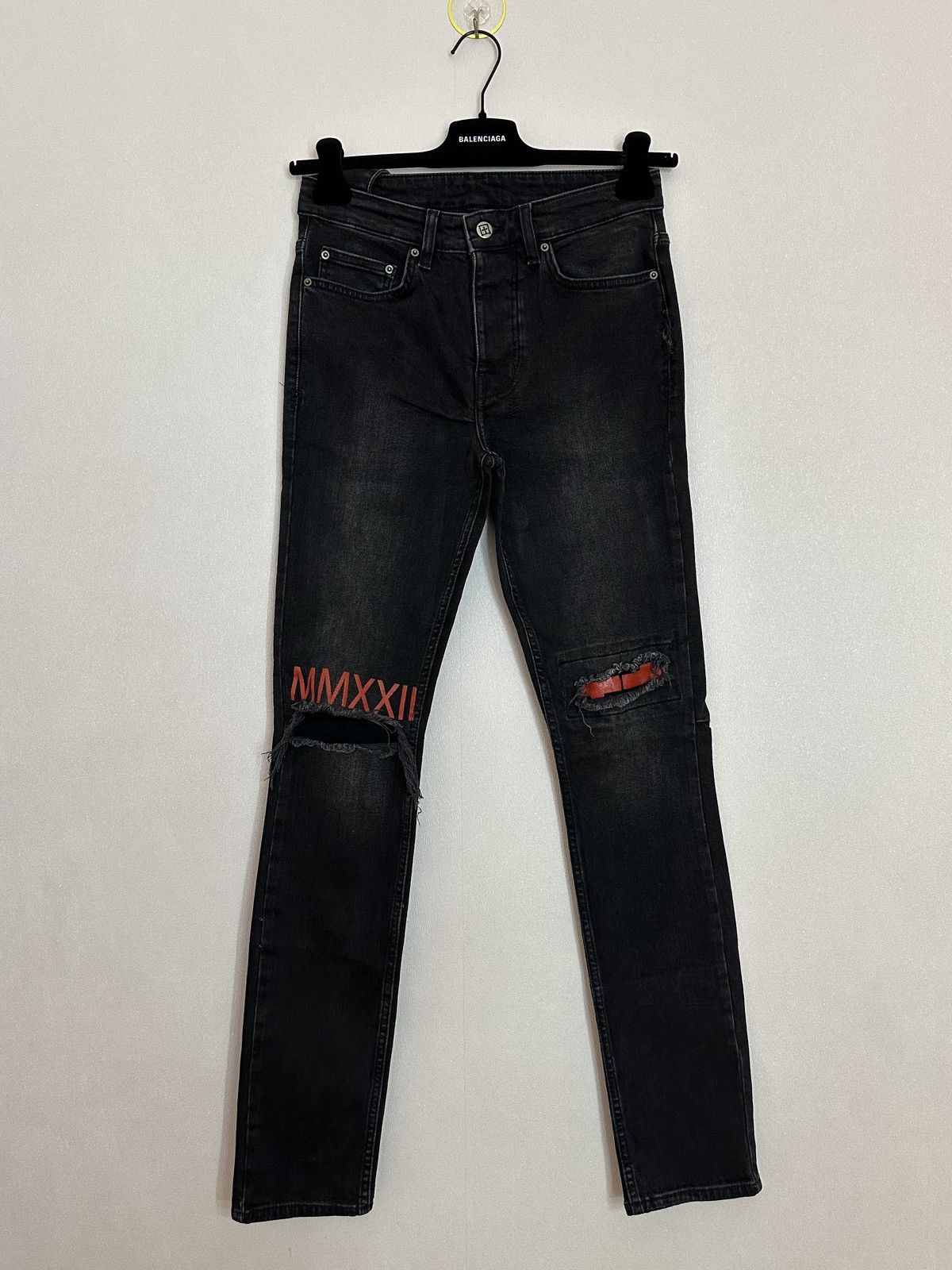 Ksubi Ksubi MMXXII Jeans Black 28 Size US 28 / EU 44 - 1 Thumbnail