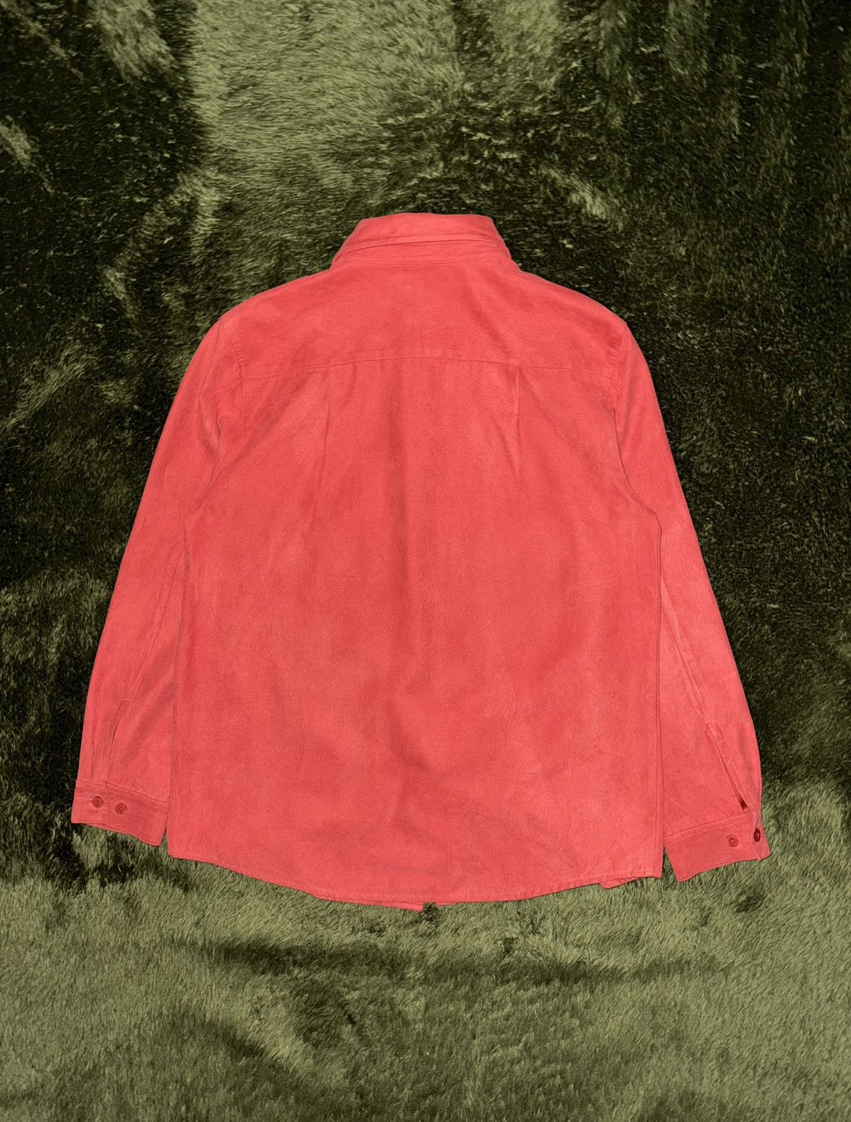L.L. Bean [SM] L.L.Bean Poly Textured Relaxed-Fit Shirt – Red Size US M / EU 48-50 / 2 - 6 Thumbnail