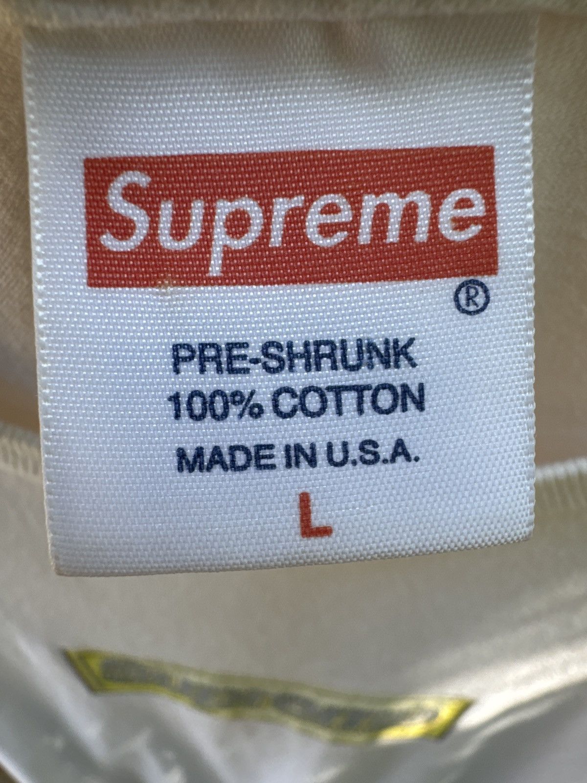 Supreme Supreme Bling Box Logo white FINAL PRICE DROP!! Size US L / EU 52-54 / 3 - 8 Thumbnail
