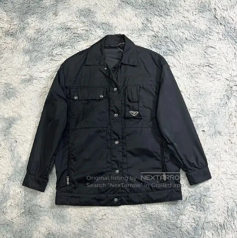 Prada Prada Men's Black Outerwear Jacket. Size US L / EU 52-54 / 3 - 1 Thumbnail