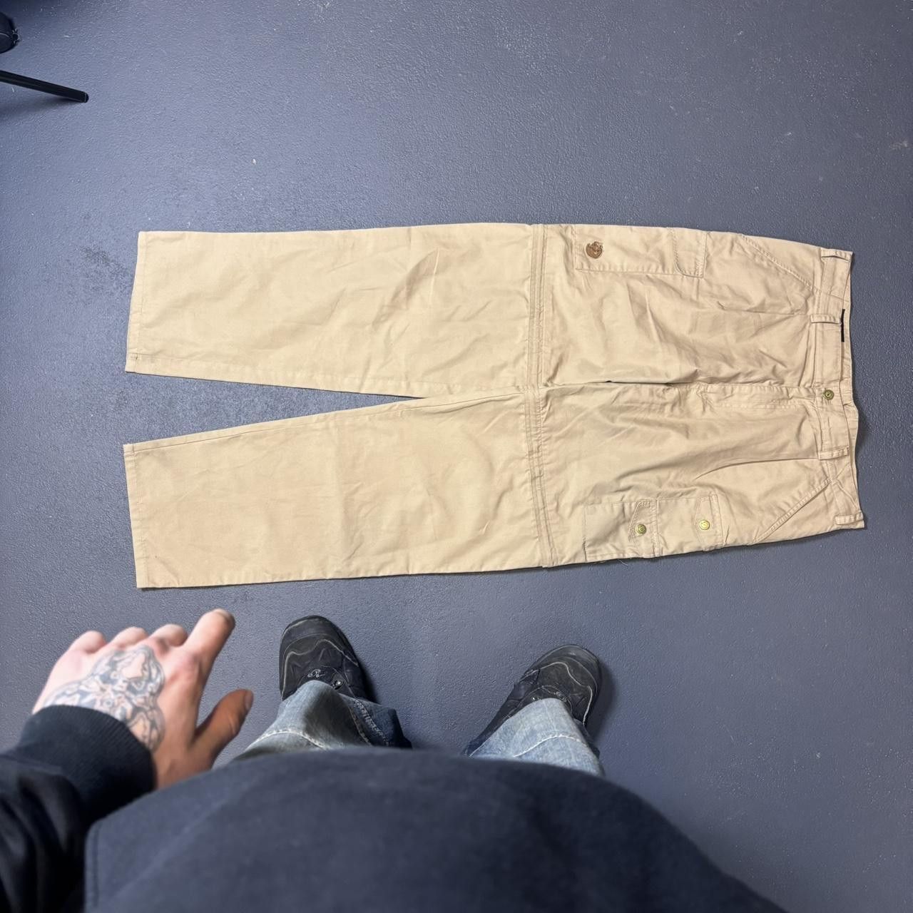 Fjallraven × Japanese Brand × Vintage Vintage y2k 90s Fjällräven convertible cargo pants Size US 36 / EU 52 - 2 Thumbnail