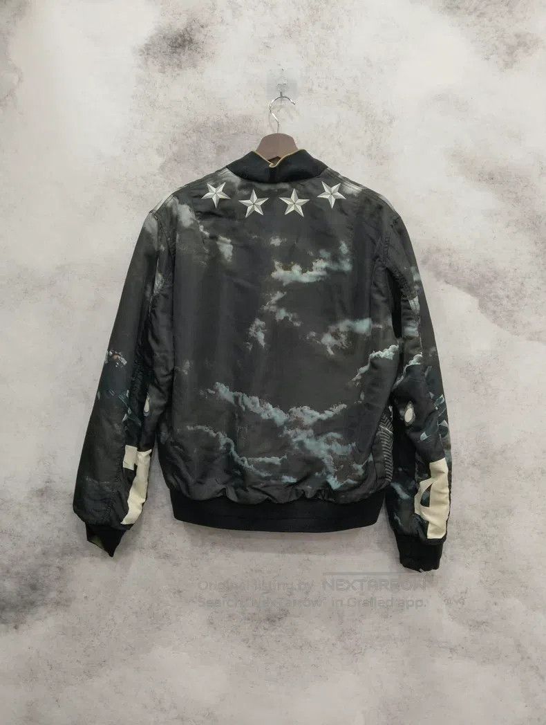 Givenchy Givenchy Green Plane Double-Sided Baseball Jacket Size US M / EU 48-50 / 2 - 2 Thumbnail