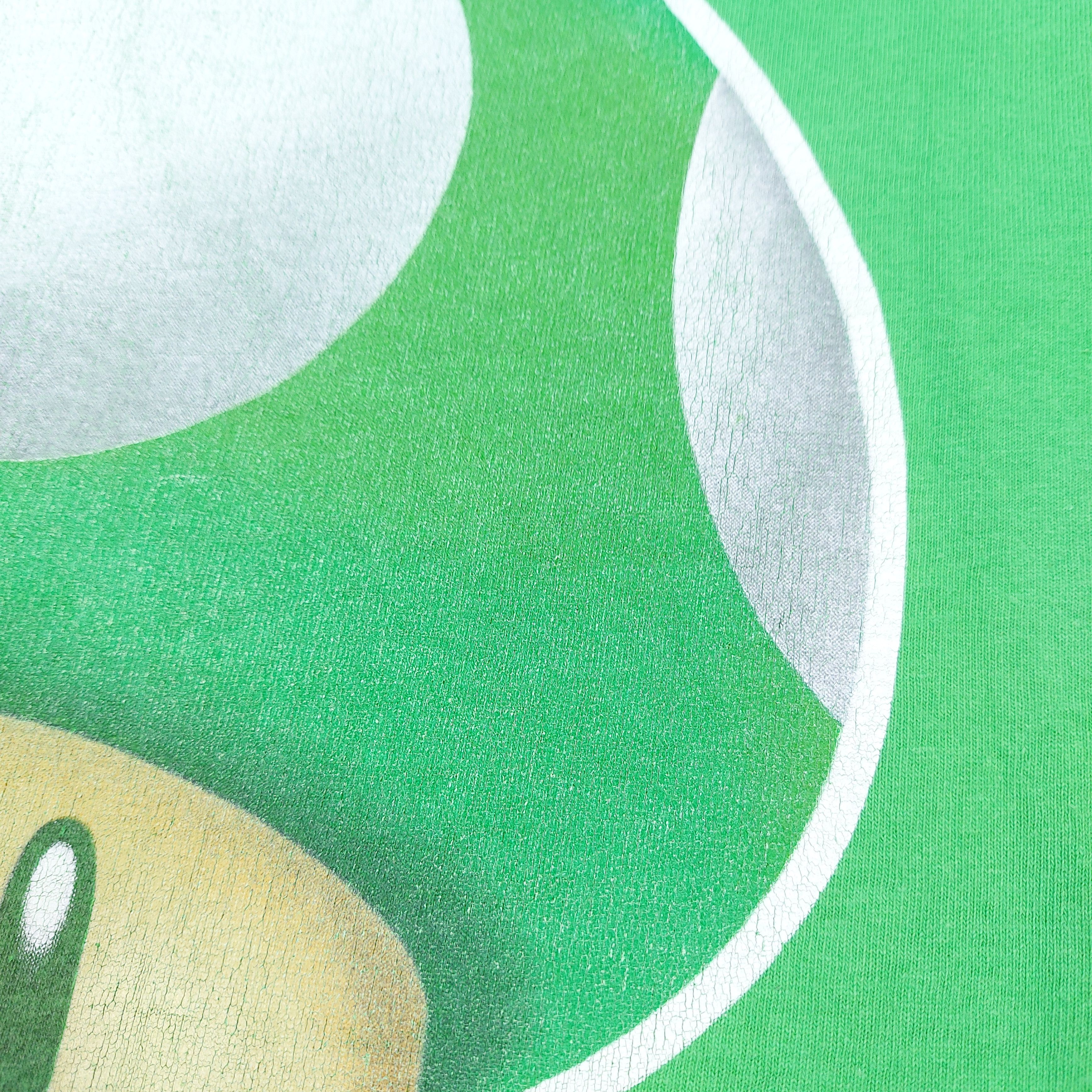 Nintendo Official Nintendo Green Mushroom Get A Life Video Game TEE Size US XL / EU 56 / 4 - 7 Thumbnail