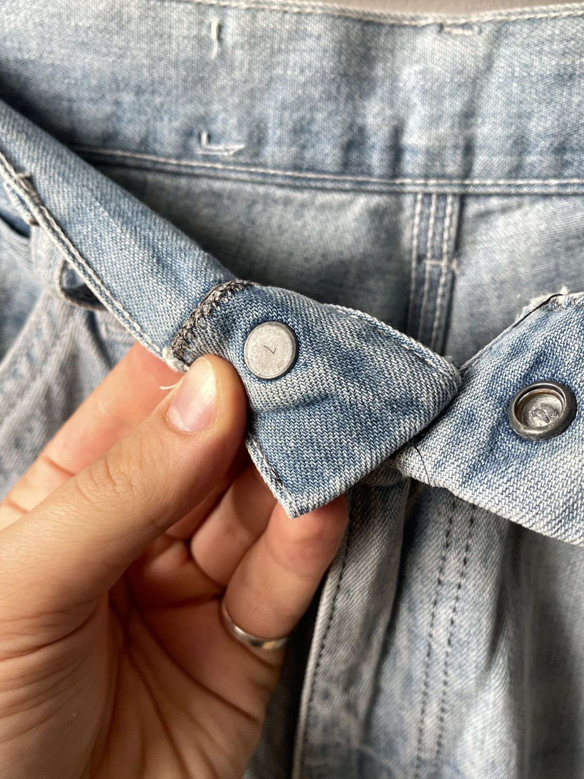 Lee Vintage LEE Women’s Blue Jeans Size S/M Made In USA Size 28" / US 6 / IT 42 - 7 Thumbnail