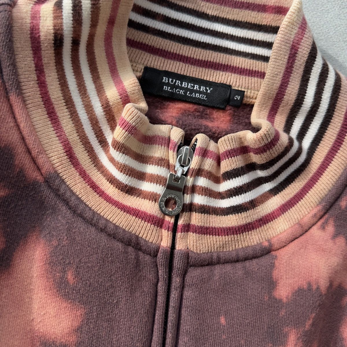 Burberry VINTAGE BURBERRY CUSTOM-MADE BLEACHED ZIP JACKET RARE Size US S / EU 44-46 / 1 - 11 Thumbnail