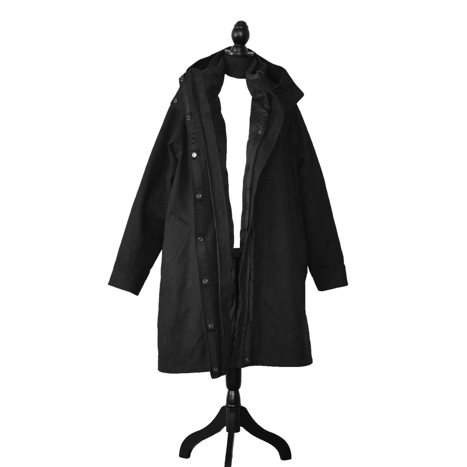 Lululemon LULULEMON Black Roam Far 3-In-1 Jacket Coat Size 12 $548 Size M / US 6-8 / IT 42-44 - 2 Thumbnail