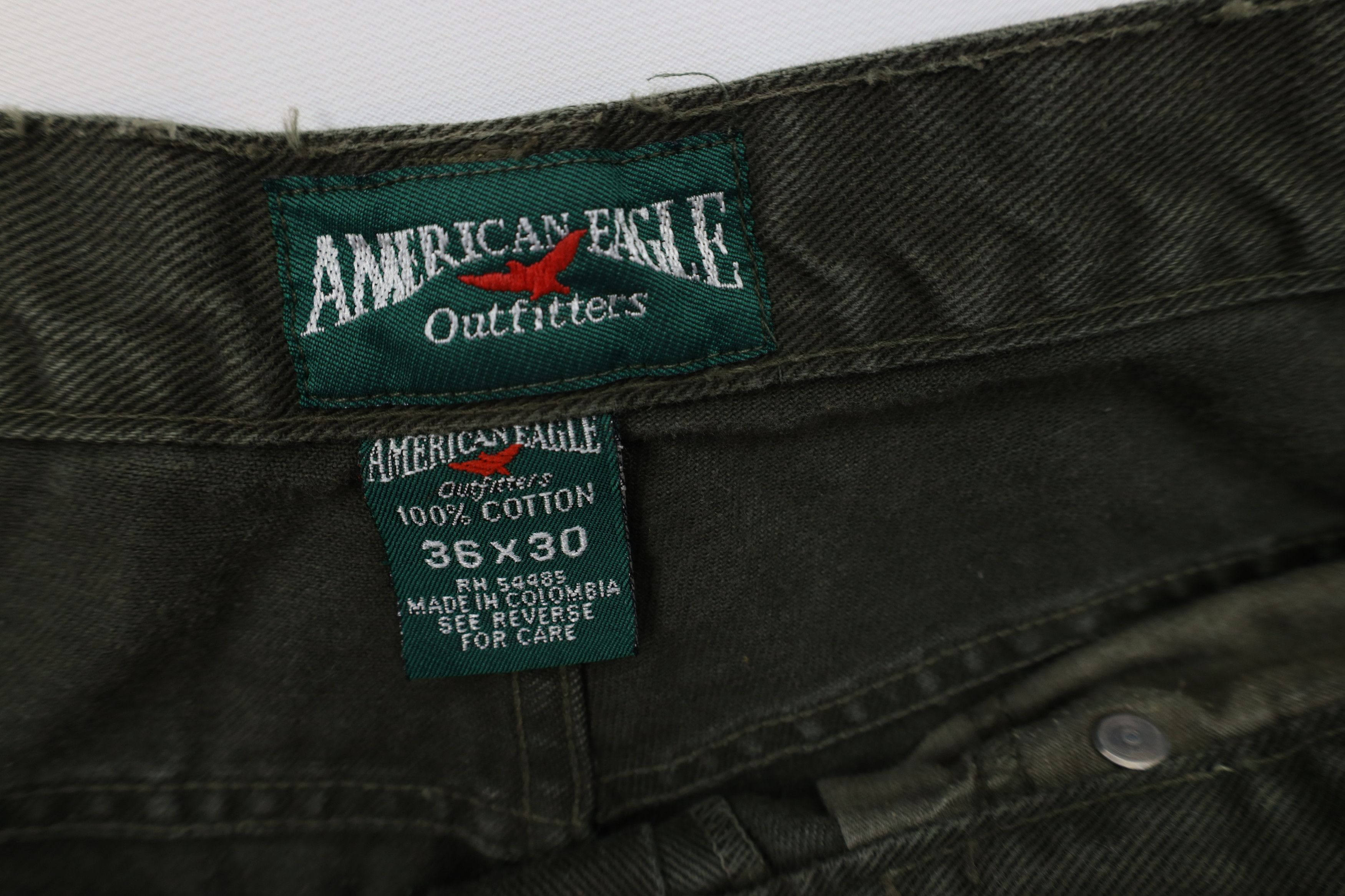 American Eagle Outfitters Vintage 90s American Eagle Outfitters Straight Leg Jeans Size US 36 / EU 52 - 9 Thumbnail