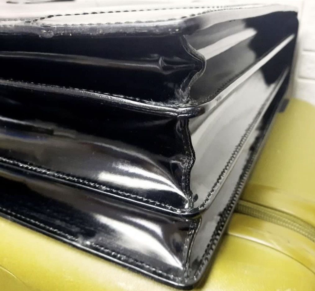Gucci GUCCI PATENT LEATHER BRIEFCASE BOX Size ONE SIZE - 5 Thumbnail