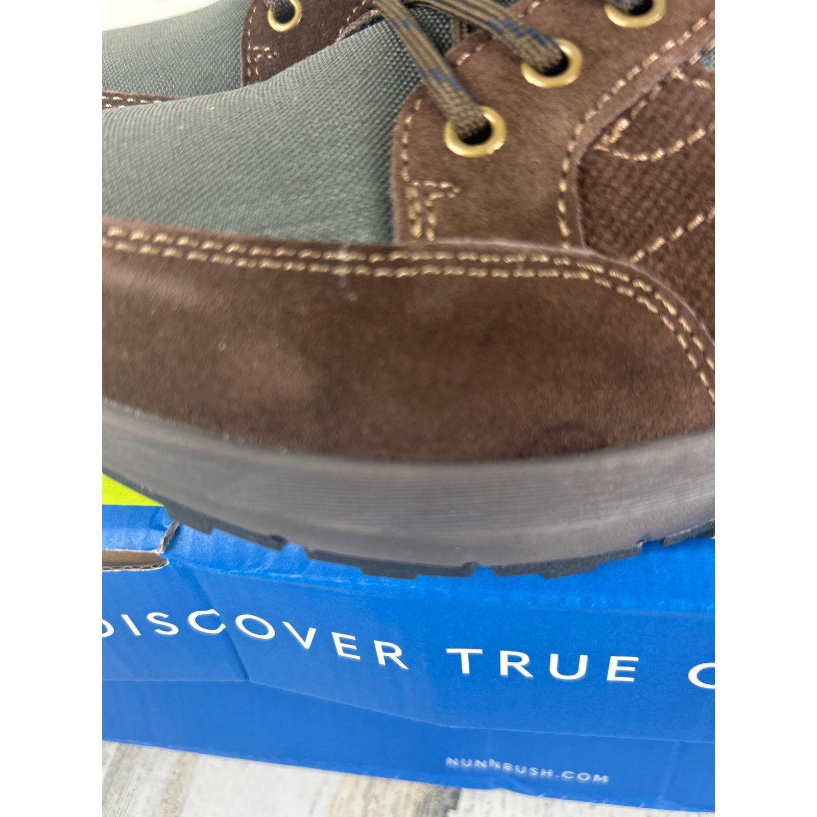 Nunn Bush Nunn Bush mens 8 excursion brown suede moc toe oxford Size US 8 / EU 41 - 8 Thumbnail