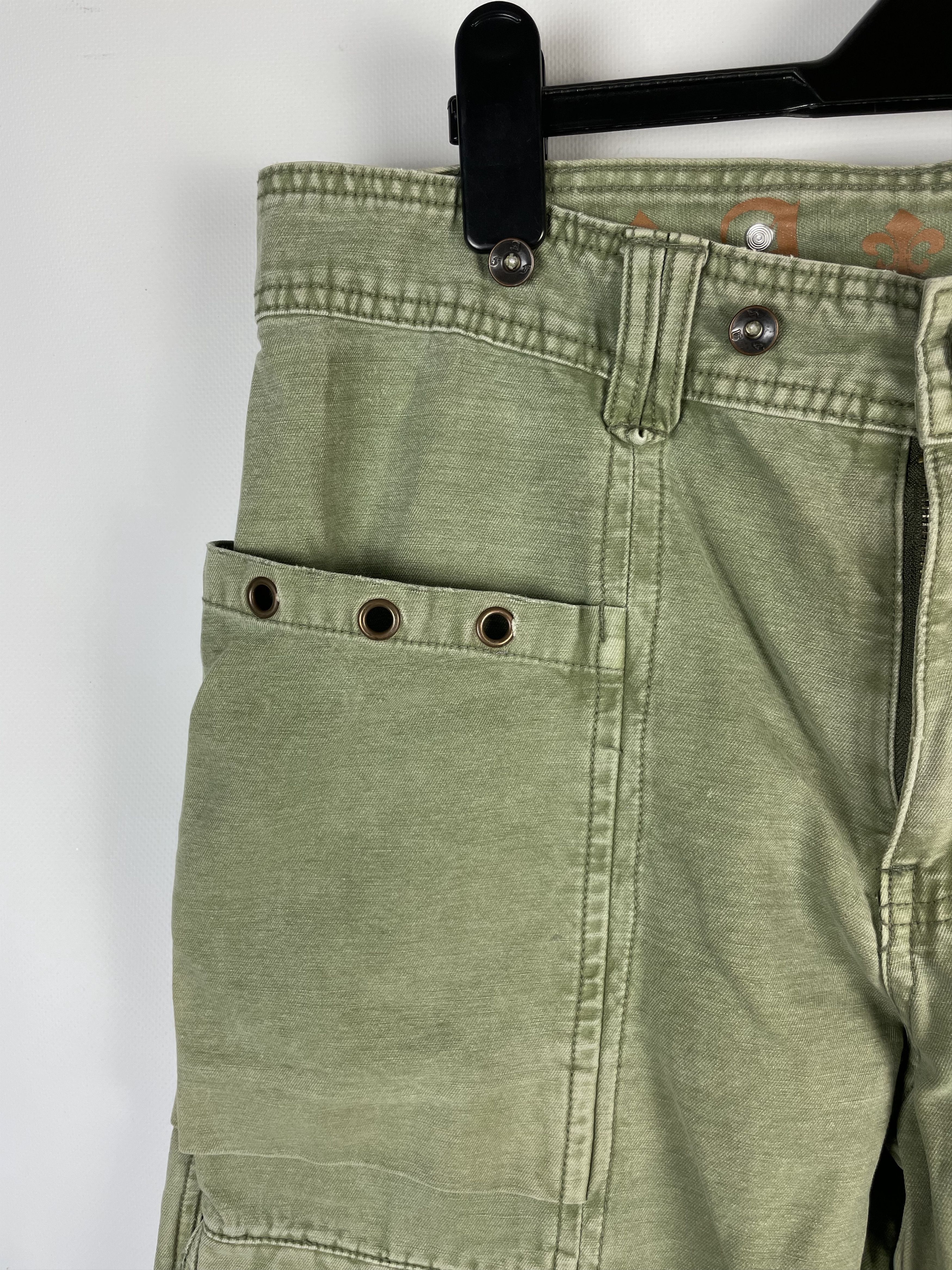 Japanese Brand Y2K Pants Cargo Japan Style Multi Pocket Bondage Size US 34 / EU 50 - 12 Thumbnail