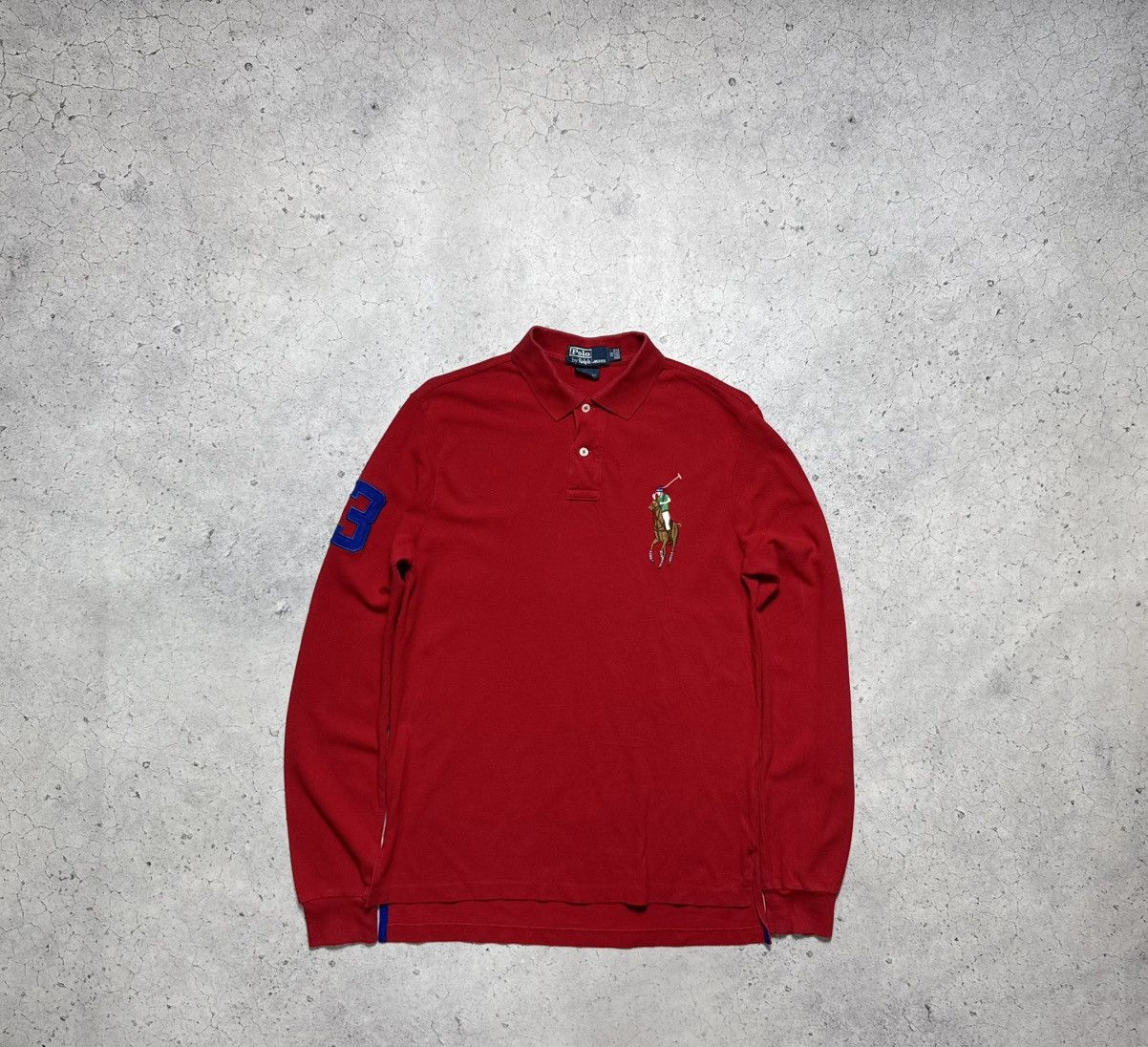 Polo Ralph Lauren Polo Ralph Lauren Polo Longsleeve Vintage Big Pony #3 Size US M / EU 48-50 / 2 - 1 Thumbnail