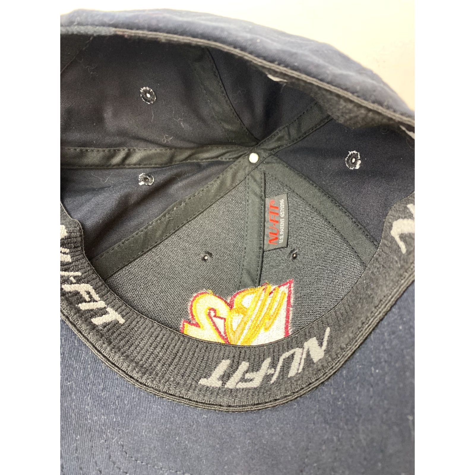 Vintage Nufit Warner Bros. Cap Baseball Hat Blue L-XL Adjustable Cotton Mens Size ONE SIZE - 6 Thumbnail